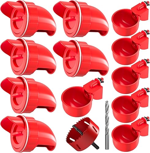 Alimentador automático para pollos sin desperdicios, alimentador automático para aves de corral, juego de comederos y bebederos de pollo para disponible en Yaxa Mexico