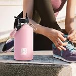 DYSANKY 2L Insulated Water Bottle 64 oz - Multiple Insulation Vacuum Sealed - Portable Sports Half Gallon Metal Water Jug for Outdoor Adventure, Gym, and Daily Use - Leak Proof & Non-BPA 2 Liter
