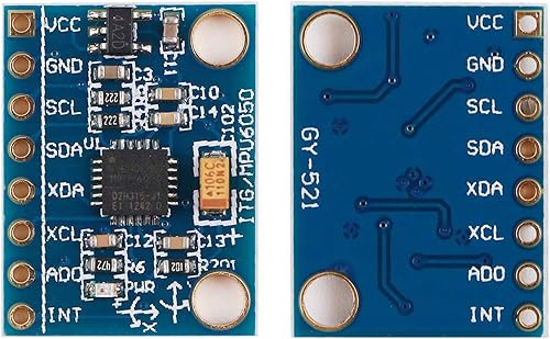 Miniatura 8 de Gy-521 MPU-6050 MPU6050 Módulo 3 ejes Gyro Analog Sensors+ Módulo de acelerómetro de 3 ejes
