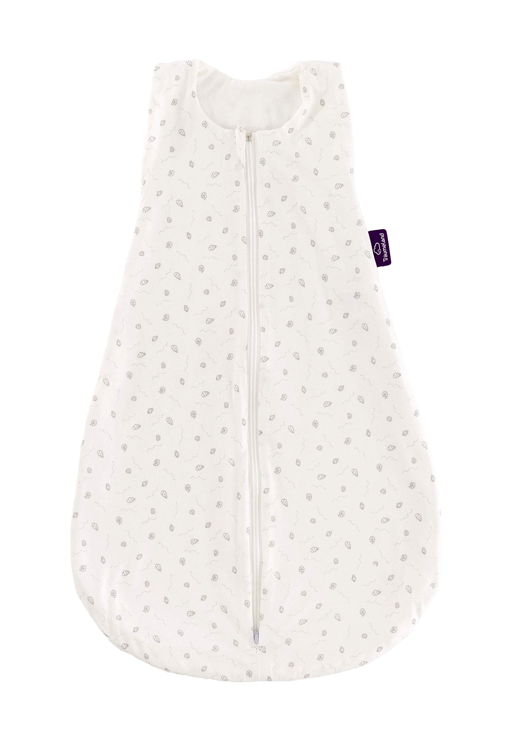Träumeland Summer Sleeping Bag Liebesmir Made of Cotton – Design Shells