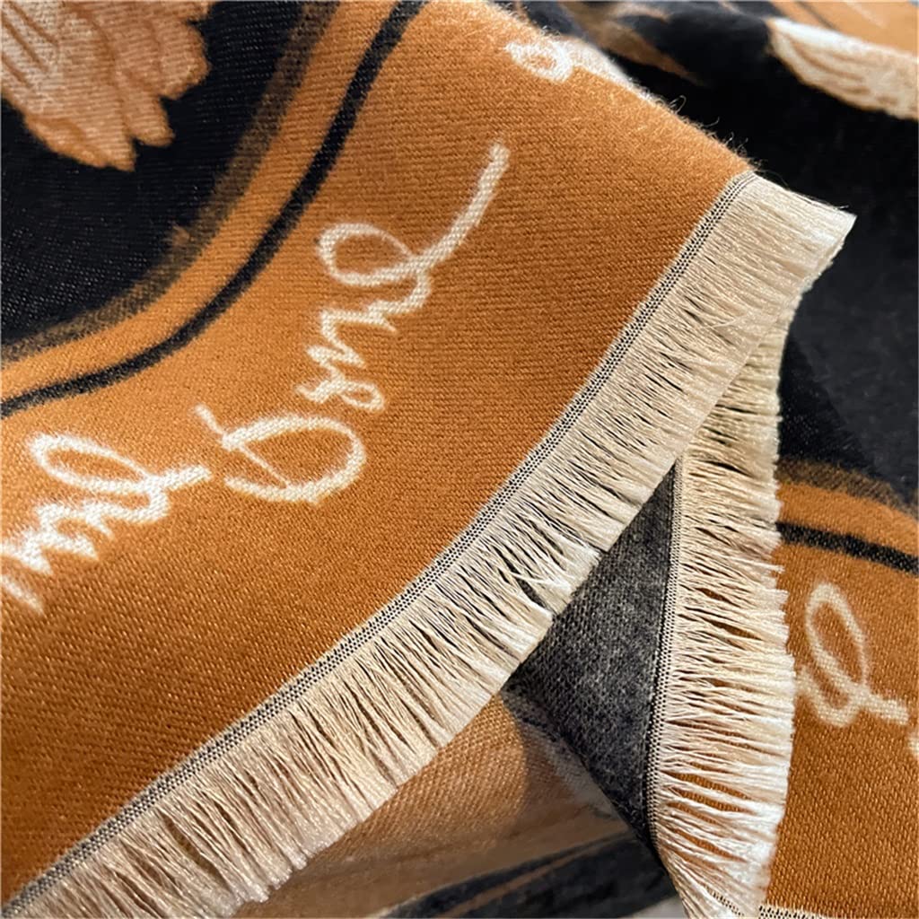 RWRAPS Sciarpa di Cashmere Donna Coperta Calda Inverno Scialle Femminile Avvolge Dimensioni: 180 * 65 cm (Colore: A, Dimensioni: 180 * 65 cm) (A 180 * 65 cm)