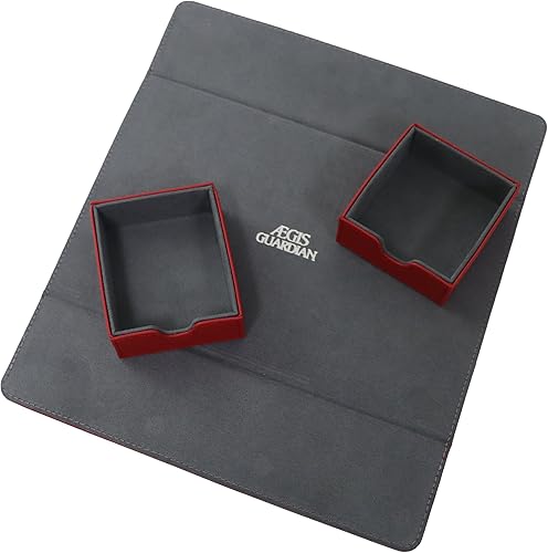 Miniatura 4 de AEGIS GUARDIAN Commander - Caja de cubierta con capacidad para más de 600 tarjetas, caja de cartas con 2 bandejas de dados para TCG MTG CCG,