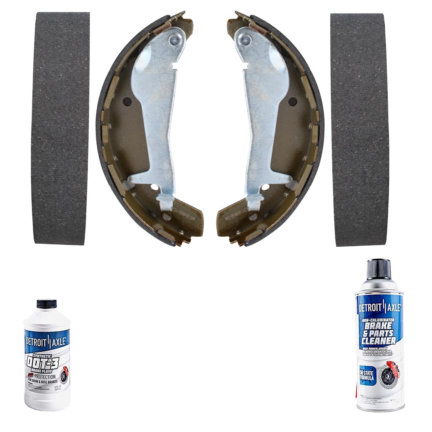 Detroit Axle - Rear Brake Shoes for 09-11 Chevrolet Cobalt HHR Pontiac G5