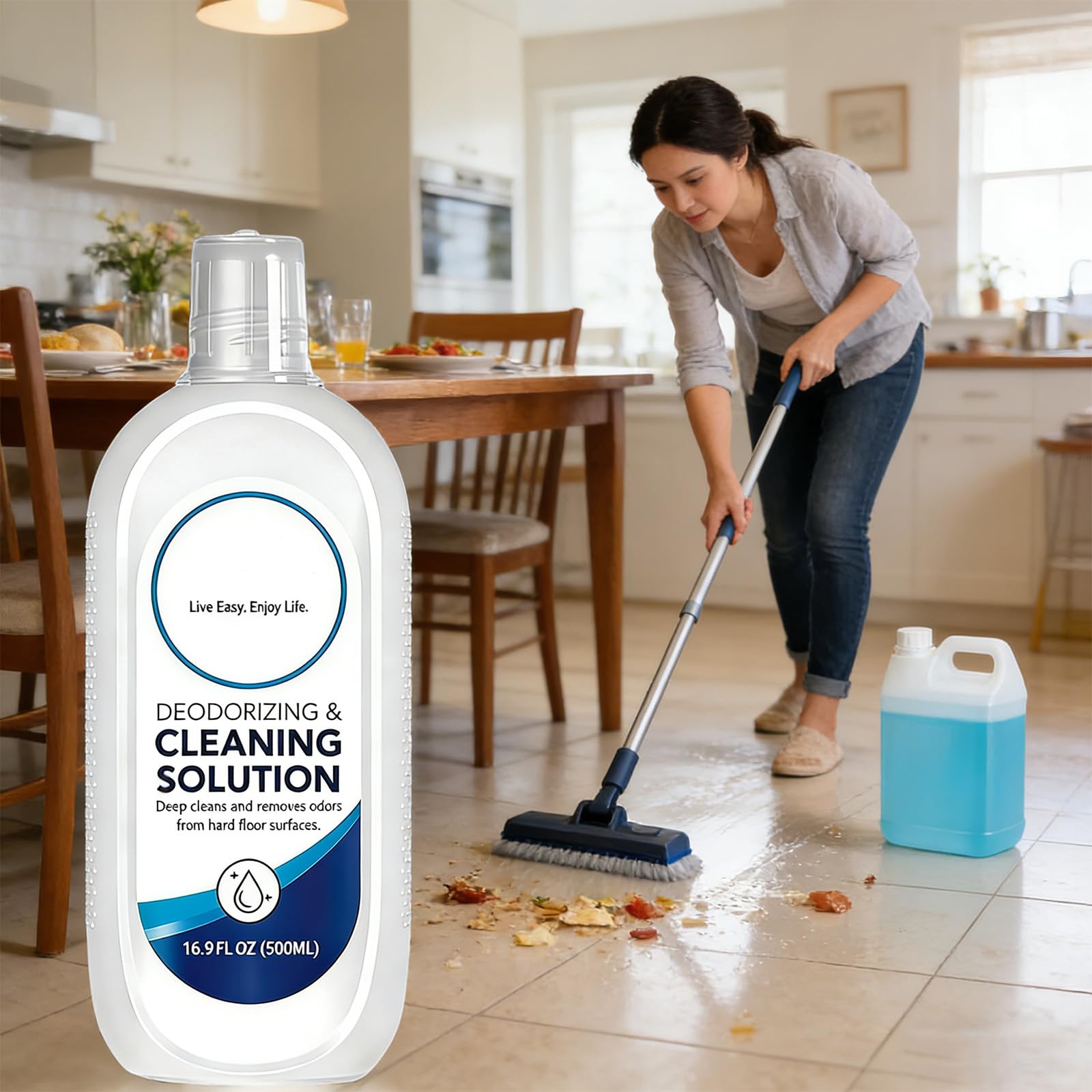 Tineco Reinigungsmittel 500 mL, Reinigungsmittel Kompatibel mit Tineco FLOOR ONE S3,S5,S6,S7& iFLOOR, Tiefenreinigender Bodenreiniger für Verschiedene Bodenbeläge (3 pcs)