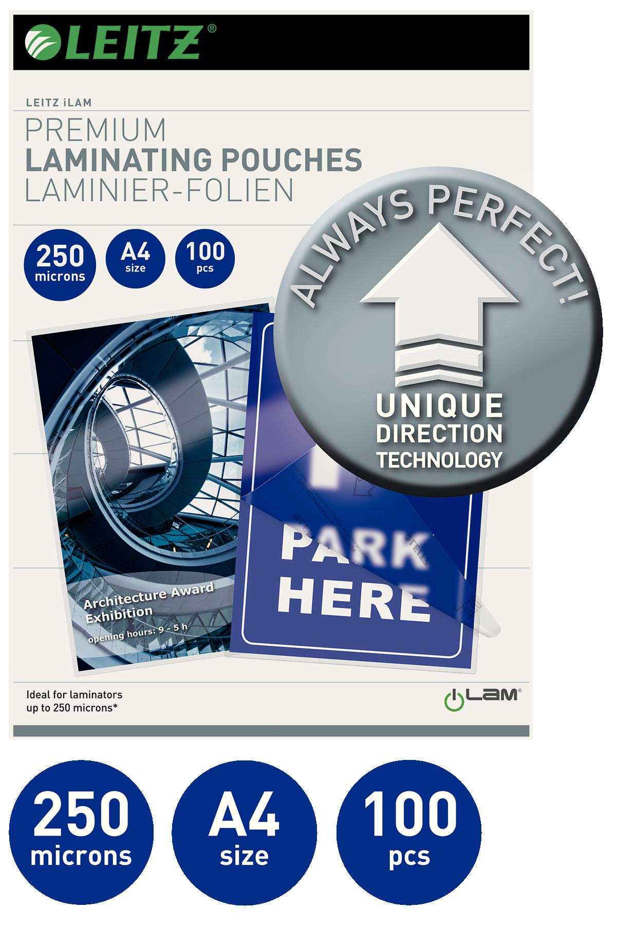 Image secondaire de Leitz 74840000 Pochettes de plastification