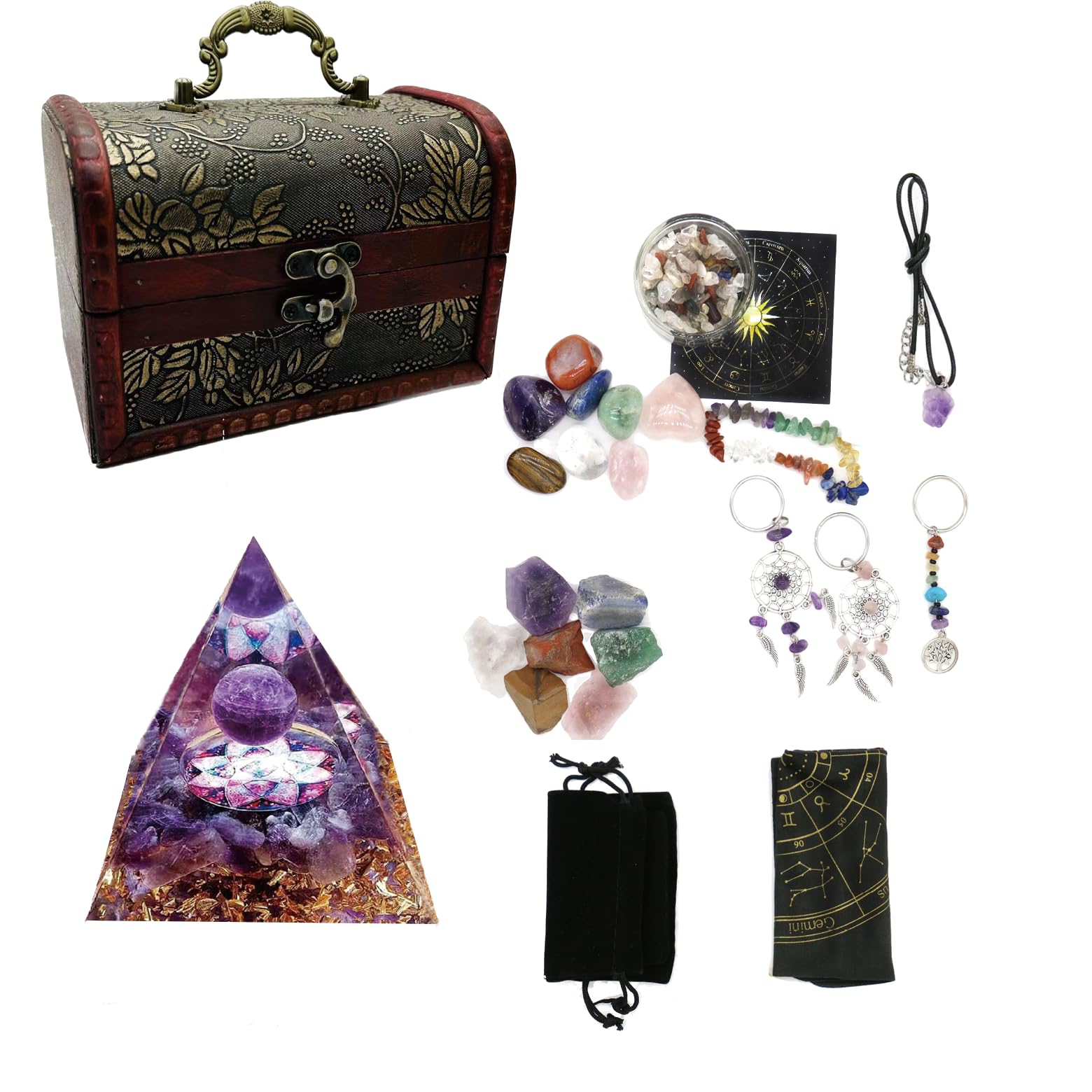 ycyingcheng 26PCS Healing Crystals Set, Crystals And Gemstones Set - Image 2