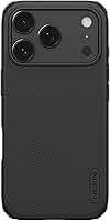 Capa Anti Impacto Nillkin Frosted Pro compativel com a linha iPhone 17, Proteção em Policarbonato e TPU, Textura Aderente (preto, iPhone 17 Pro)