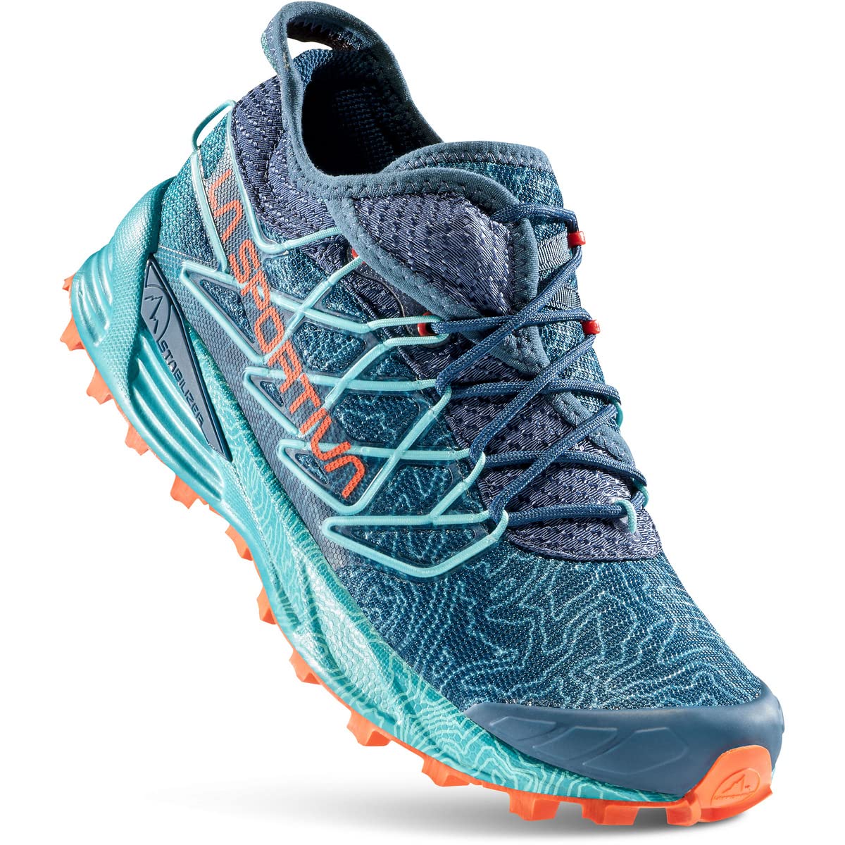 La Sportiva Mutant Woman Storm Blue/Cherry Tomato Zapatillas de Trail runningMujer