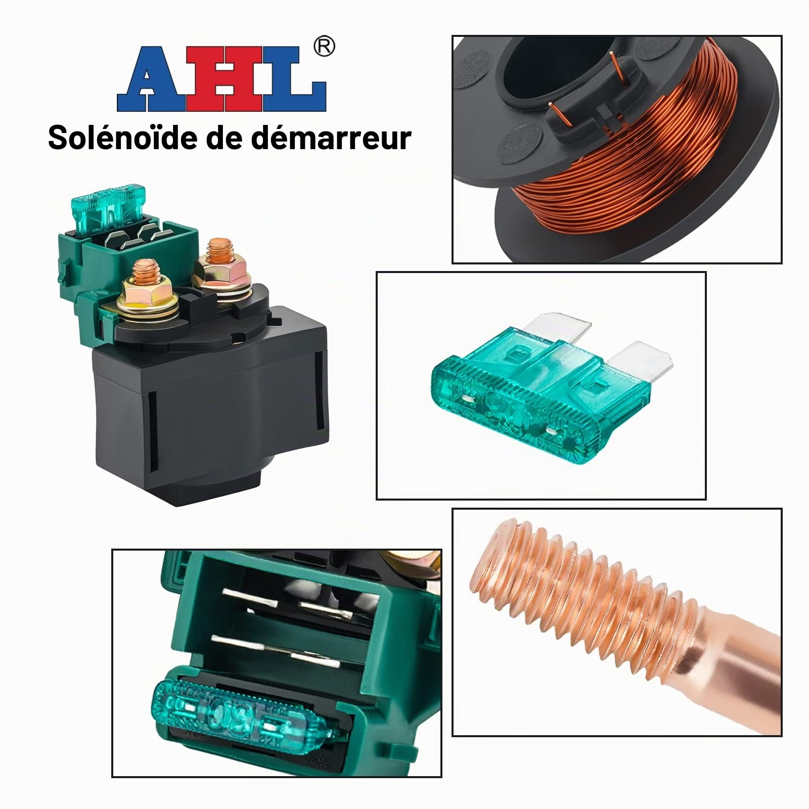 AHL Relais de solénoïde de démarreur pour GS500 GS 500 1990-2009