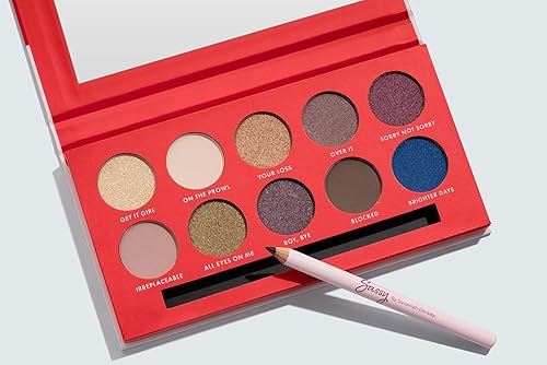 Miniatura 2 de Sassy by Savannah Chrisley Bounce Back Queen Palette - Sombras de ojos pigmentadas mate y brillantes, viene con delineador de ojos negro, crea un