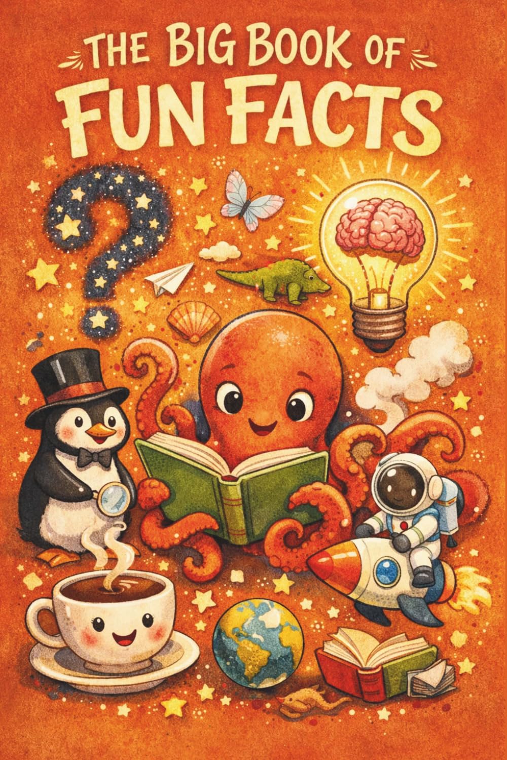 The Big Book of Fun Facts: A Massive Collection of 1,700 Interesting Stories, Weird Trivia, and Mind-Blowing Knowledge for Curious Minds (Including Fun Facts Quiz)