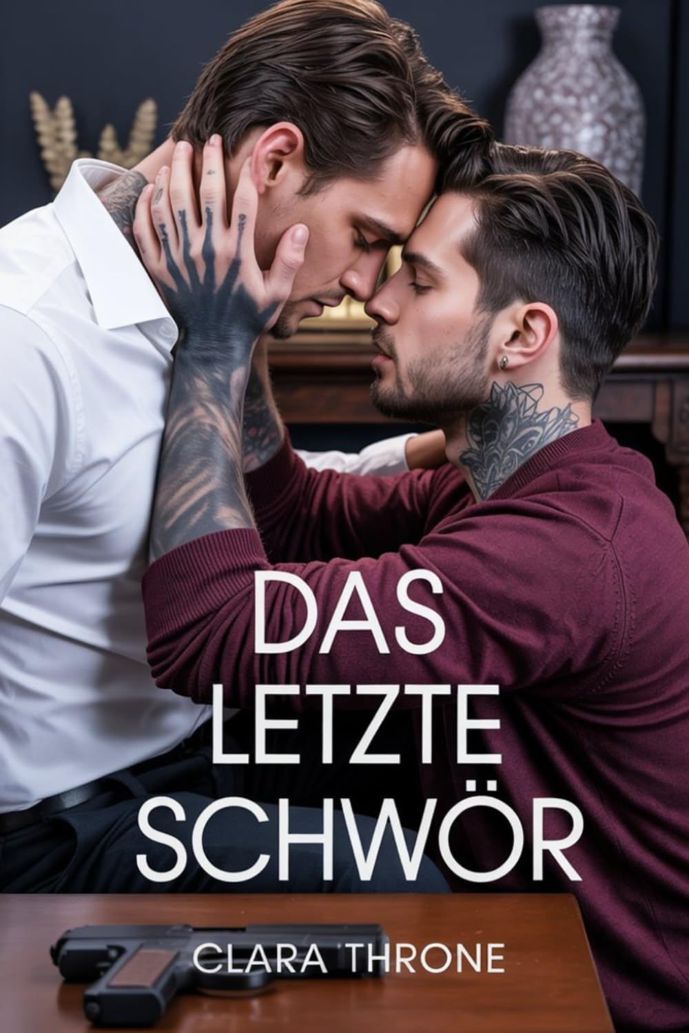 DAS LETZTE SCHWÖR: Eine düstere M/M-Mafia-Romanze, langsame Entwicklung von Feinden zu Liebenden, organisiertes Verbrechen, Entführung, Techno-Thriller. (Vertrag des Captive)