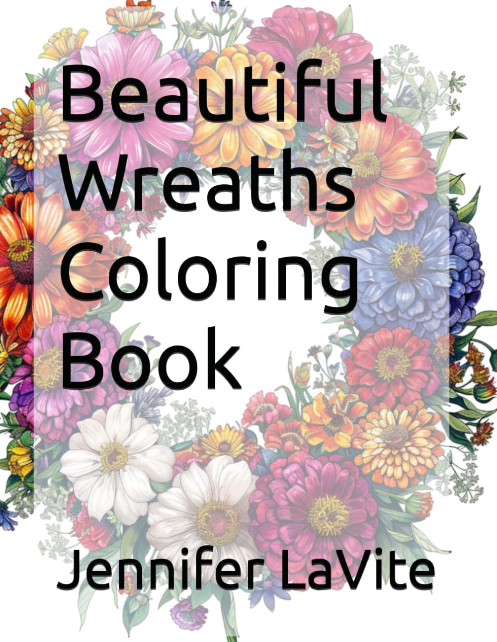Beautiful Wreaths Coloring Book
