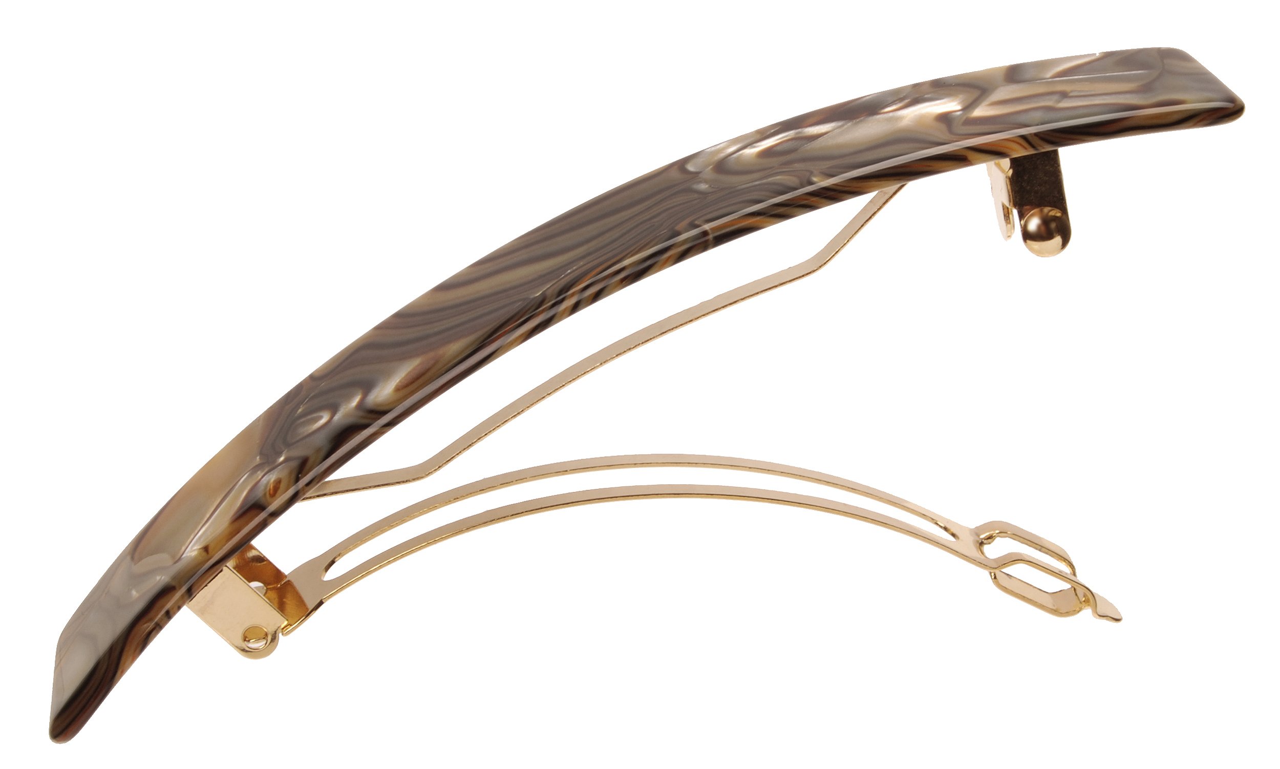 France Luxe Volume\' Rectangle Barrette Hair Clip in Onyx color New! Amazon.com : France Luxe Narrow Rectangle Volume Barrette  main image 4