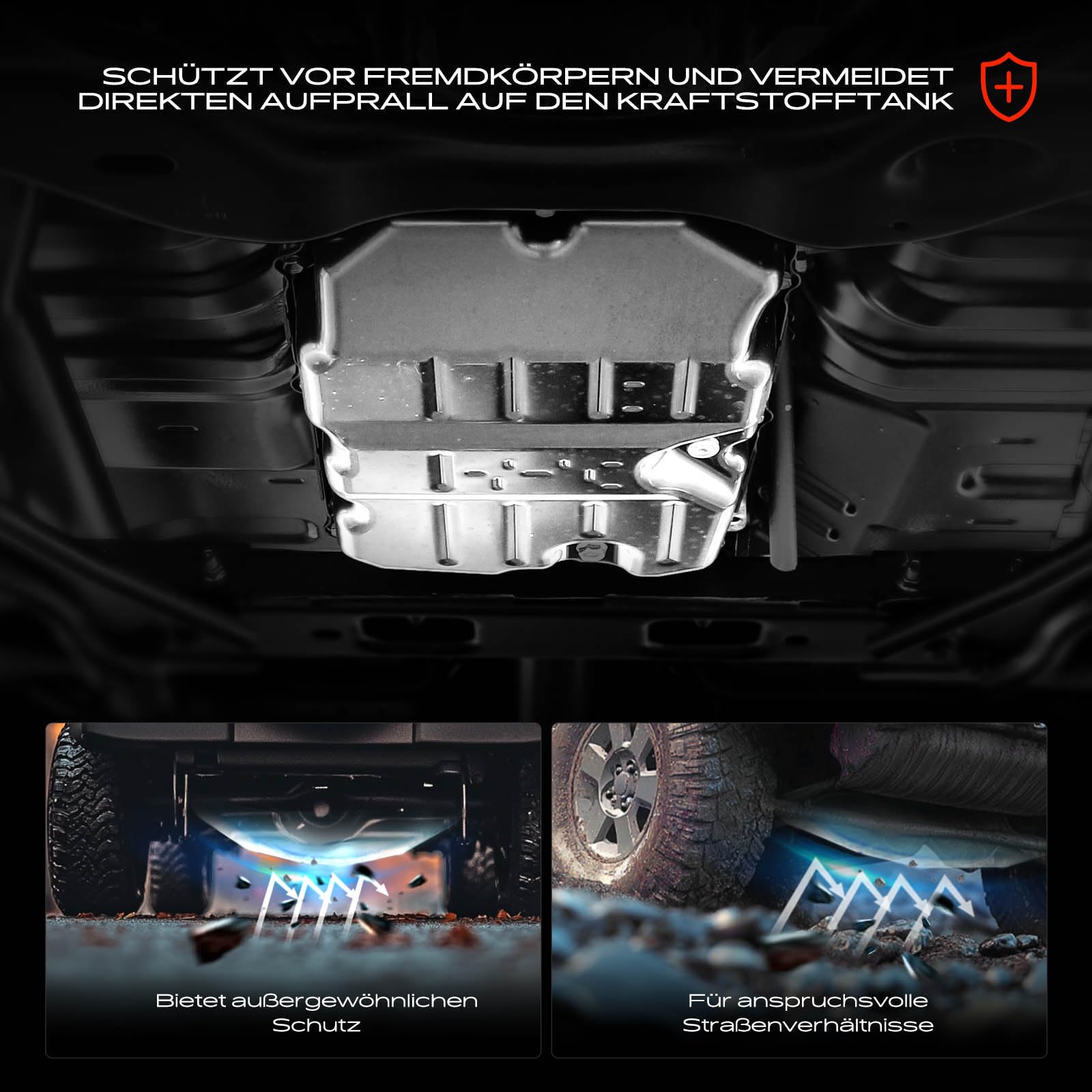 Frankberg Unterfahrschutz Tankschutz Motorverkleidung Kompatibel mit 5er Touring F11 5er F10 7er F01 F02 F03 F04 6 Gran Coupe F06 Replace# 51757207147