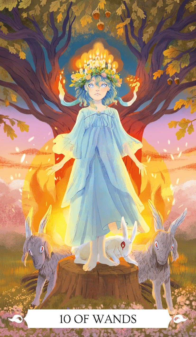 Under the oak. Tarot. Con Libro
