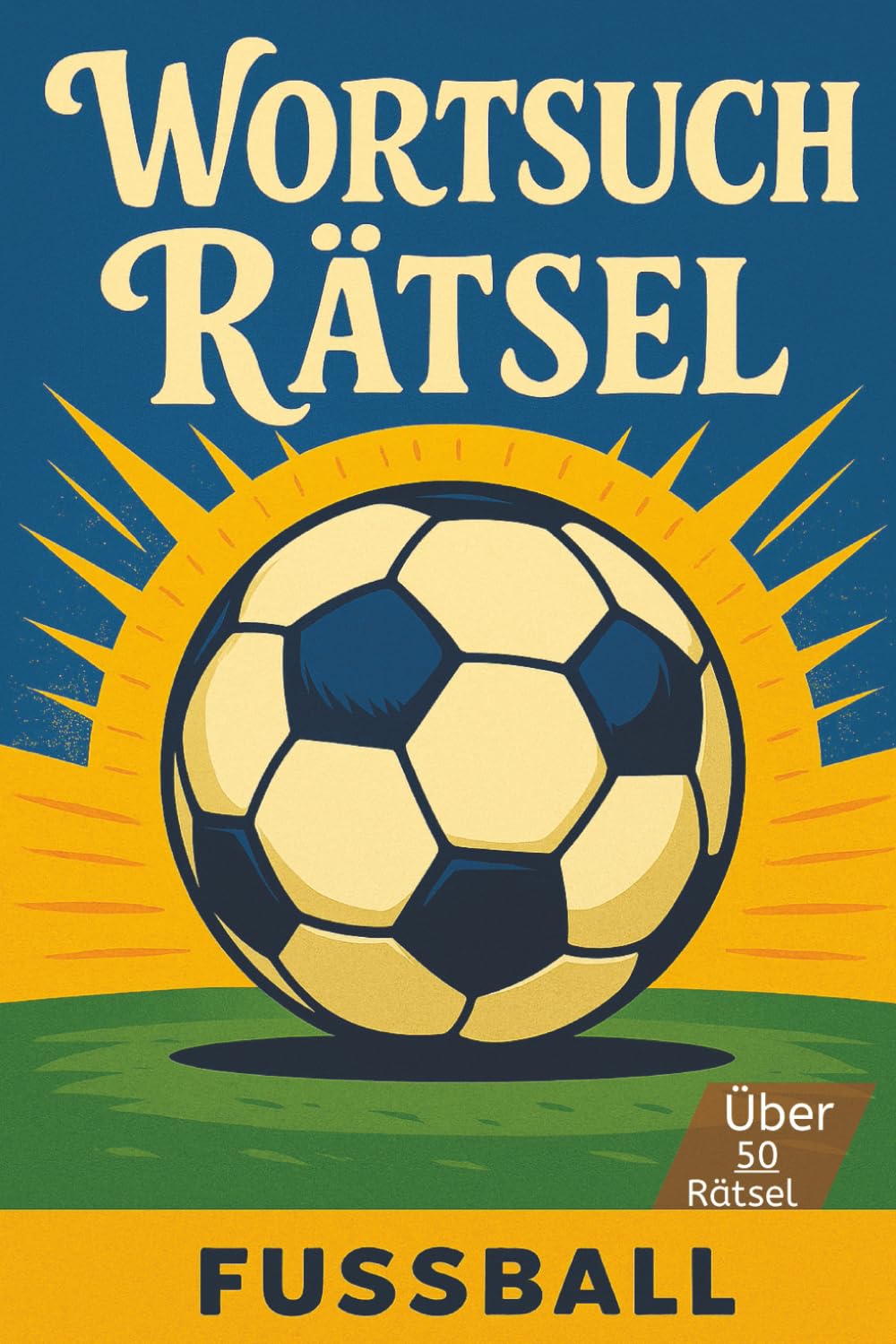 Wortsuchrätsel - Fussball: Wortsuchrätsel mit gut lesbarer Großdruck-Schrift für rätselbegeisterte Fussballfans | DIN A5, 110 Seiten | 50+ Rätsel… Ideales Geschenk als Gedächtnistraining oder Freizeit