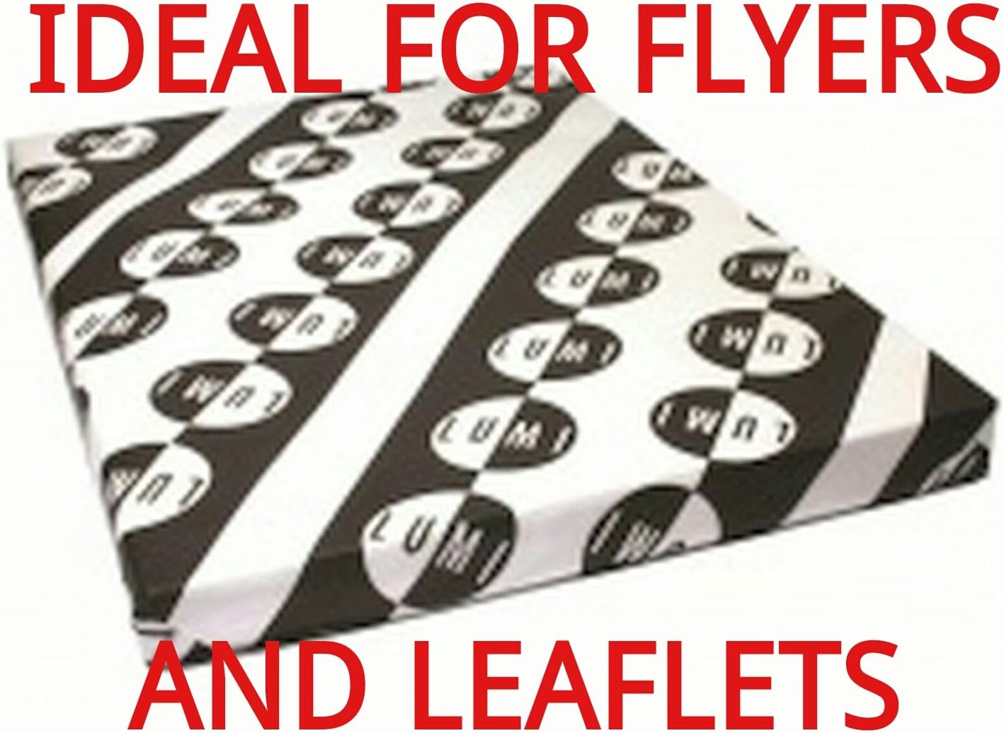 200 Sheets A5 Laser/Digital Glossy 2 Sided Printer Paper - 100 GSM - Flyers/Leaflets