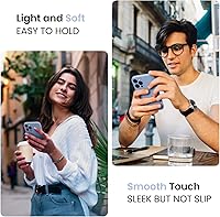 Vista 596 de FireNova Designed for iPhone 13 Pro Max Case, Silicone [Camera Protection] Phone Case with [2 Screen Protectors], Soft Anti-Scratch Microfiber Deep