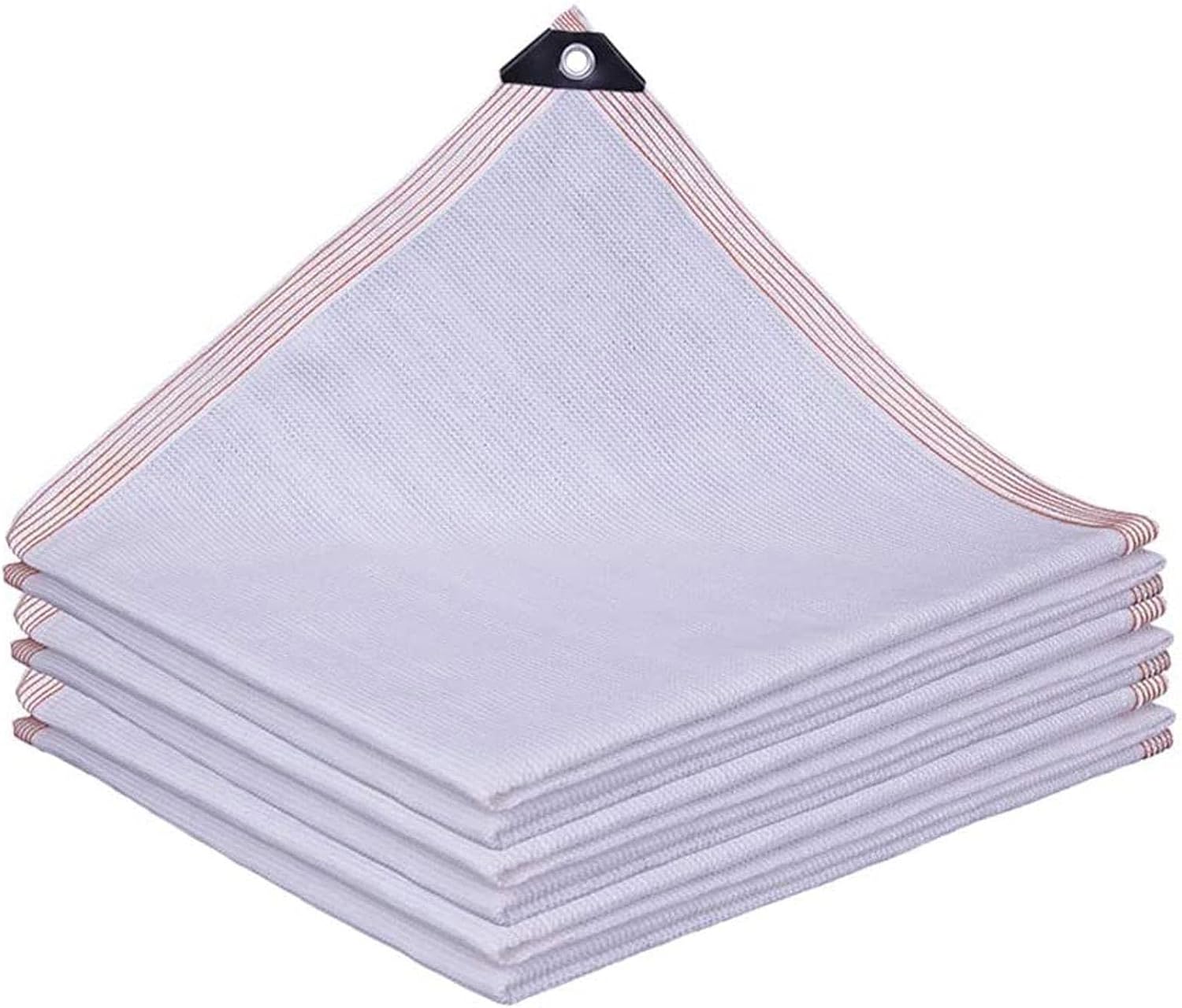 88% White Sun Shade Net - Heavy Duty Polyethylene UV Resistant Breathable 3.3'x6.6' 3.3'x10' 6.6'x10' 10'x20' 20'x20' Greenhouse Shade Cloth for Gardens Greenhouses Patios(6.6'x13'(2.0x4.0 m))