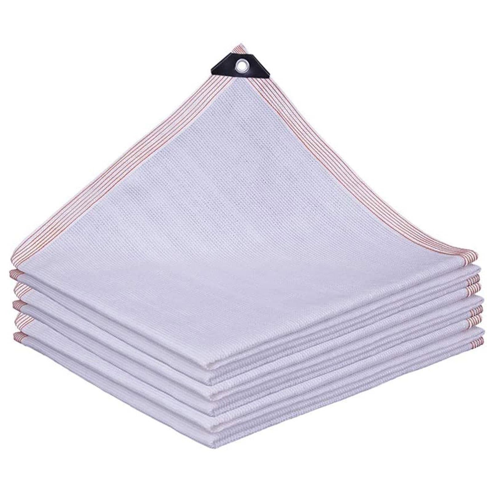 Filet pare-soleil grande taille blanc 88% polyéthylène pour bâche de serre agricole