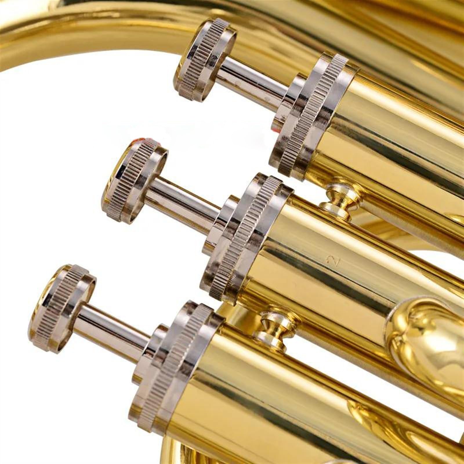 Bb Tone Fosfor I Miedź Złoty Lakier 3+1 Zawór Tłokowy Euphonium Z Walizką Do Przechowywania Zestaw Eufonium
