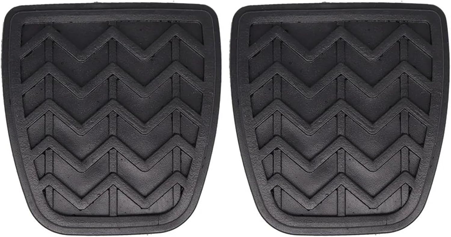 Replacement for Toyota for Yaris XP10 for Platz XP10 for Vitz 2000-2005 for Echo 2003-2005 Car Brake Clutch Foot Pedal Pad Cover(1Pc)(2Pc)