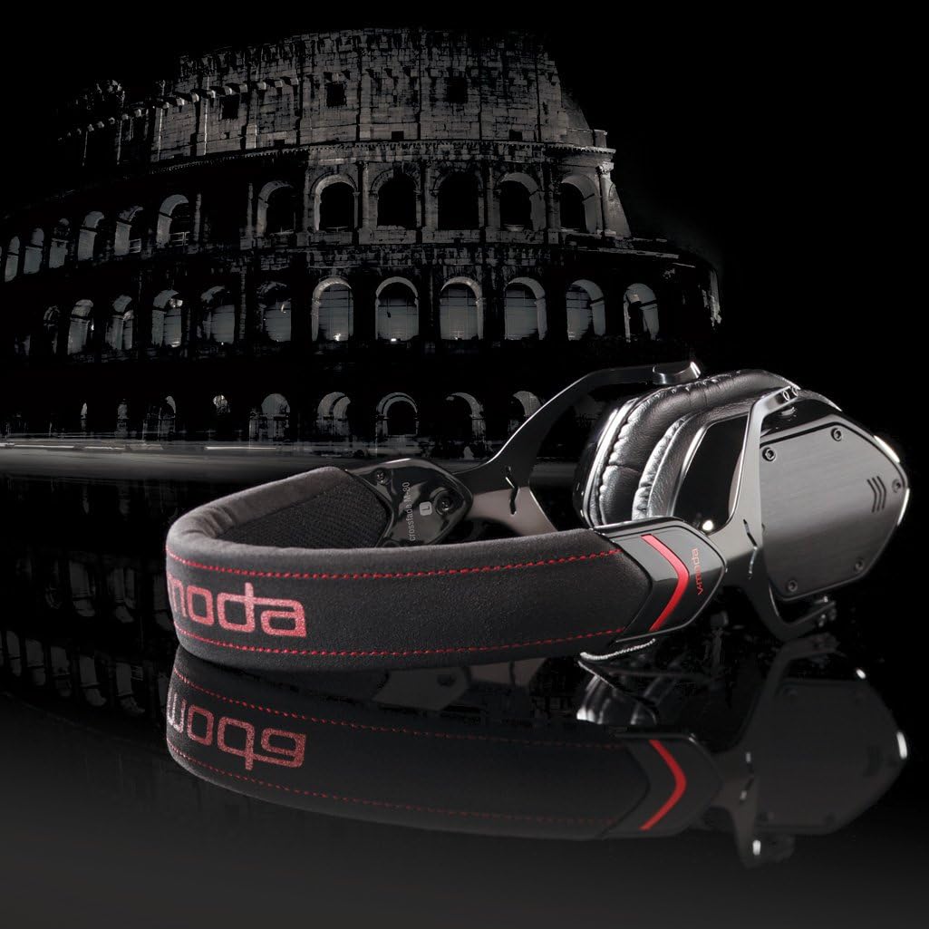 V-MODA Crossfade M-80 On-Ear Noise-Isolating Metal Headphone (Shadow)