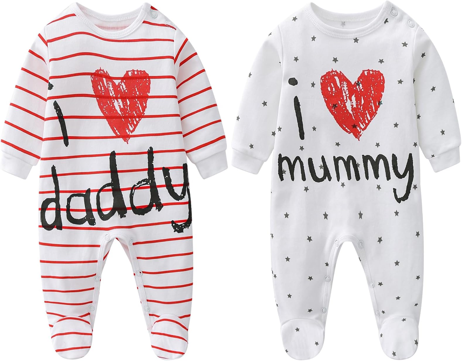 baby-girls Ao11-11 Baby Clothes Newborn Bodysuits (pack of 2)
