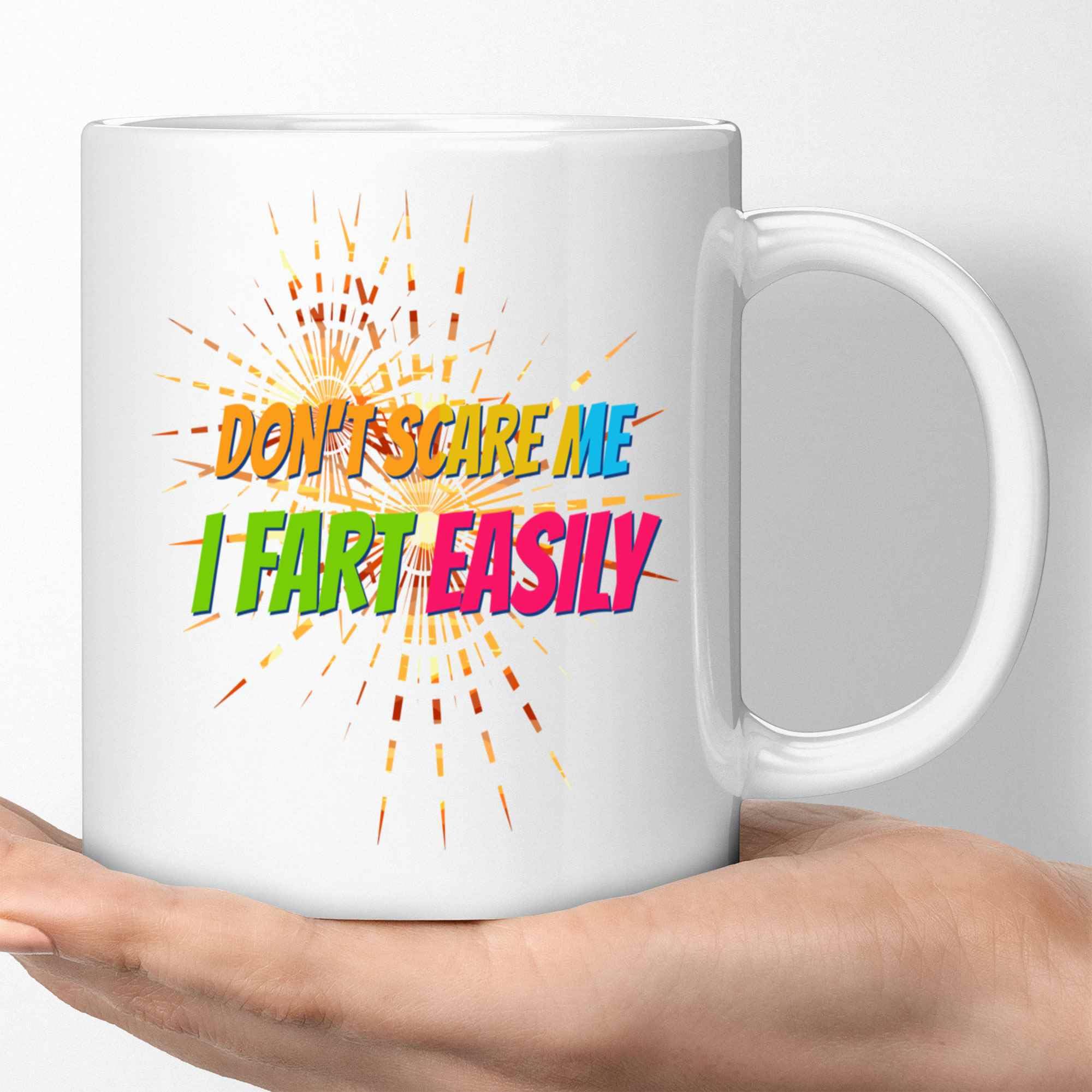 Sarcastic and Fearless Individuals Floral Humor Gift, Great Christmas Present for Twin - 11 Oz White Ceramic Coffee Mug