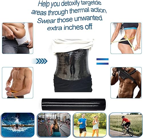 Miniatura 3 de BIUTIFOU Envoltura corporal de plástico osmótico, paquete de entrenamiento y sudor, alta elasticidad y adhesivos