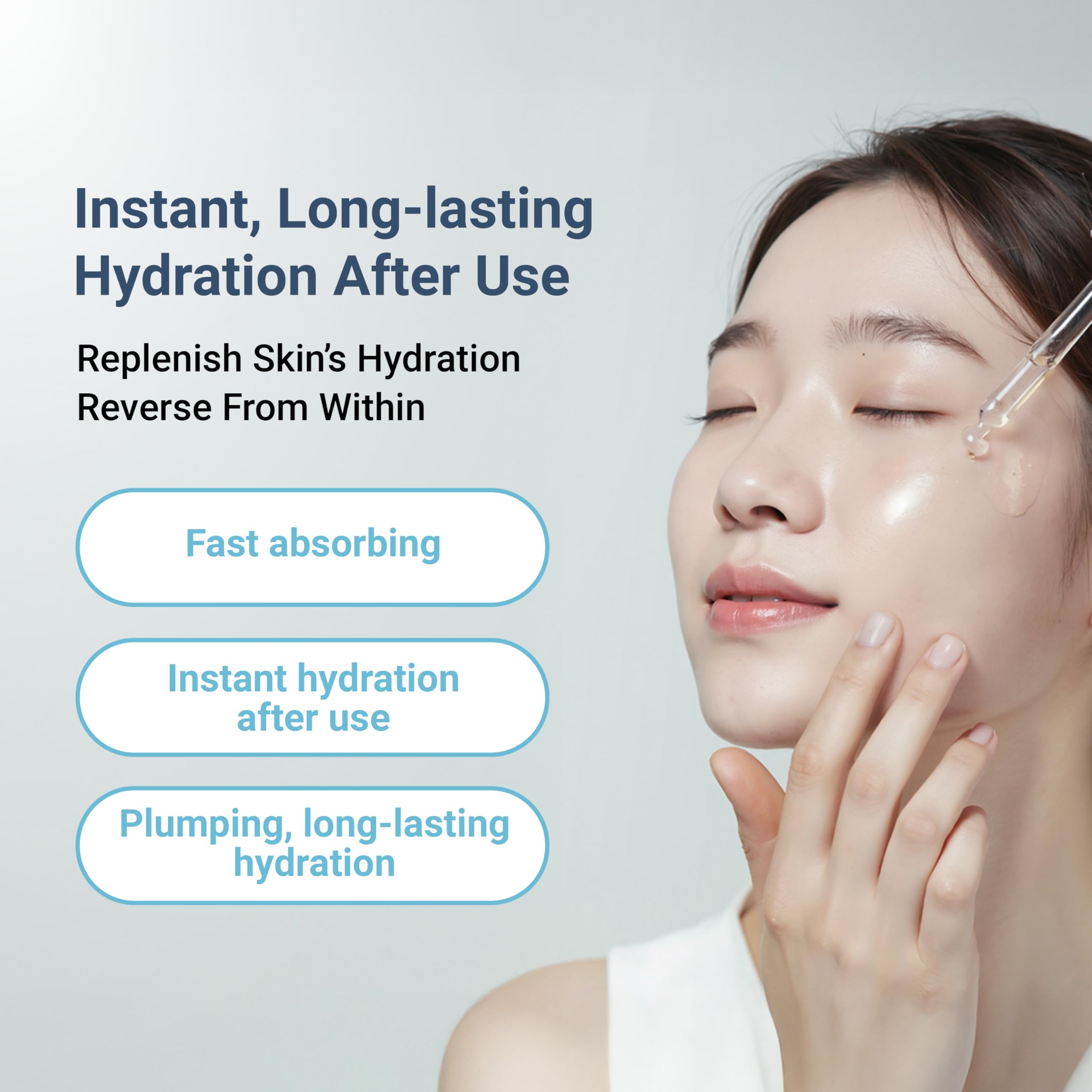 HEIMISH RX Hyaluronic Acid Hydrating Serum, Moisturizing Serum - Image 3