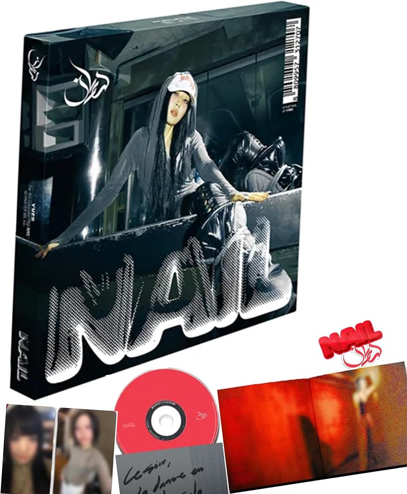 Yves NAIL 4th EP Album [Deluxe Photobook 2 Ver.] CD + Photobook + 3Photocard + Sticker Pack — 사진 1