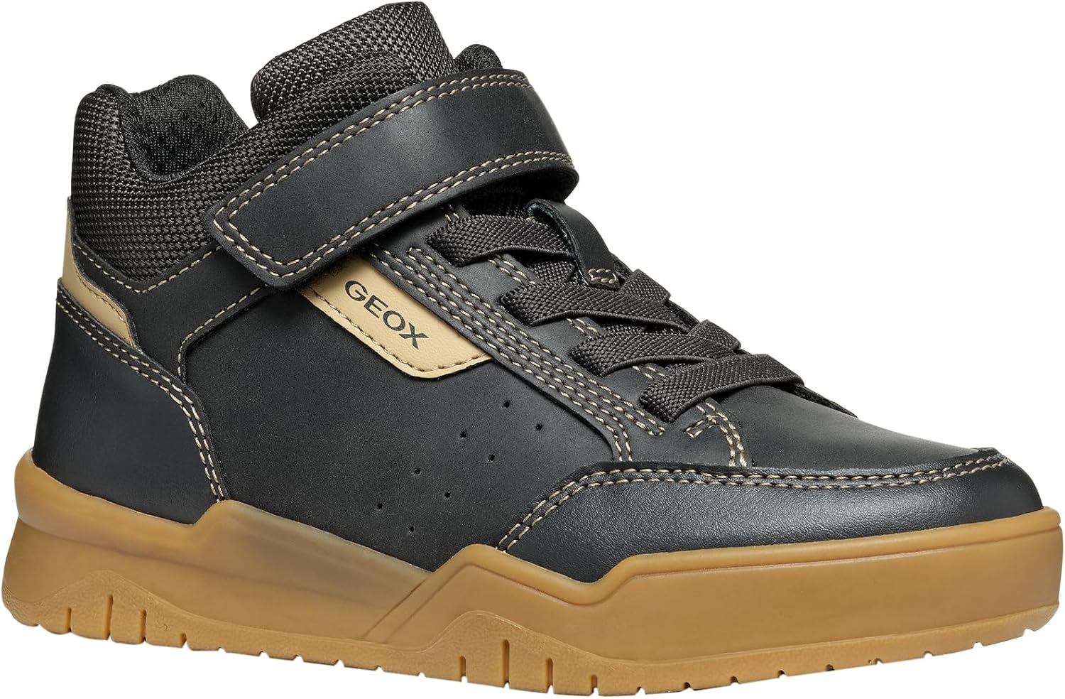Geox J Perth Boy E, kinderschoenen, lichtbeige/wit, 41 EU Geox J Perth Boy E, kinderschoenen, lichtbeige/wit, 41 EU