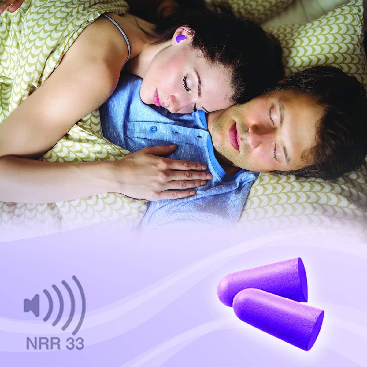 EX Soft Fo Earplugs Softies® Ear Plugs for Sleeping, Snoring, Work,