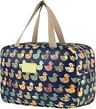 Toiletry Bag for Women Large Full Size Large Square Toiletry Bag Travel Makeup Bag with Handle Cosmetic Bag for Men Women