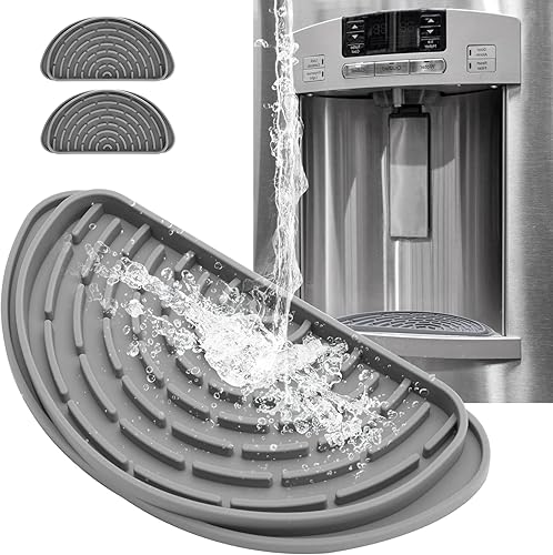 Miniatura 8 de Colector de goteo para refrigerador, bandeja de goteo para refrigerador para bandeja de agua, bandeja de goteo dispensador de agua para nevera evita