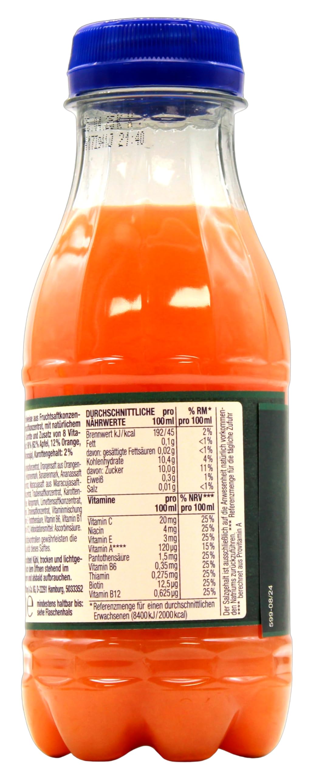 Edeka Herzstücke milder Multi Saft, 24er Pack (24 x 0.33 l) EINWEG