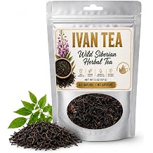 Siberian Fermented Wild Ivan Chai Loose Herbal Tea All Natural, No Caffeine (NET WT 2 OZ (57G))
