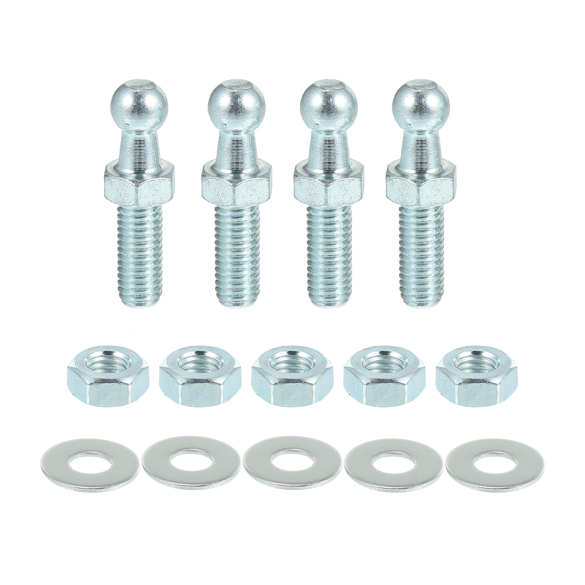 Accesorio de extremo de bola de 10 mm con rosca 5/16-18 para coche 8