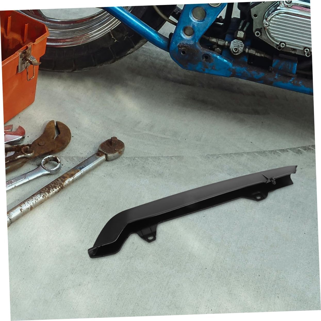 2pcs Motorcycle Chain Protectors High-Performance Sprocket Guard Chain Cover for Easy Installation Motorcycle Accessories