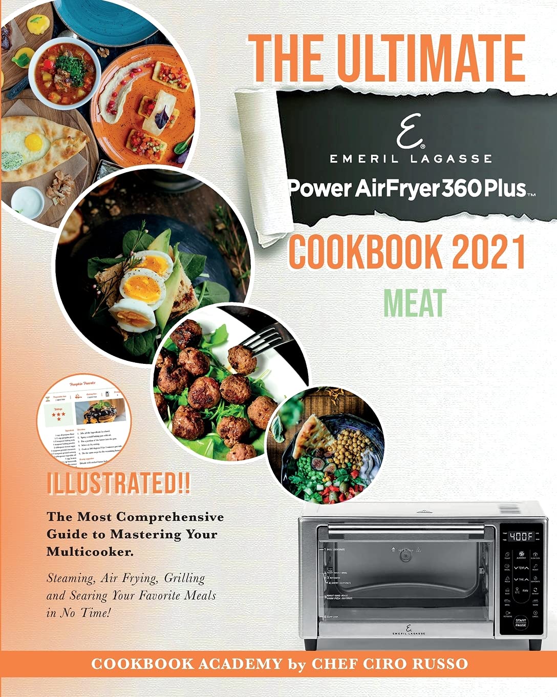 Buy The Ultimate Emeril Lase Power AirFryer 360 Plus Cookbook 2021 MEAT