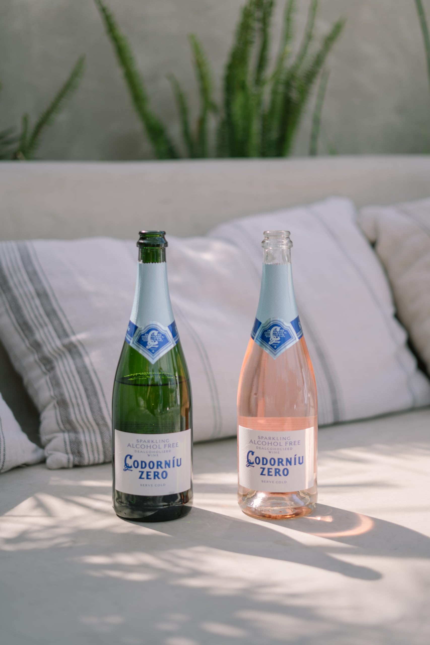 Codorníu Zero Rosé - Espumoso sin alcohol rosado, pack 6 botellas, 75cl
