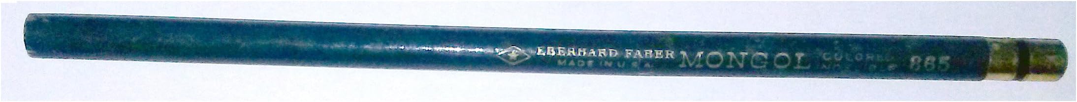 Eberhard Faber, Mongol, 865, Dark Blue, Woodclinched, Made in USA, Sold Individually