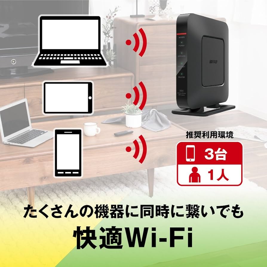 Amazon.co.jp: BUFFALO 11n/g/b Wireless LAN base unit(Wi-Fi