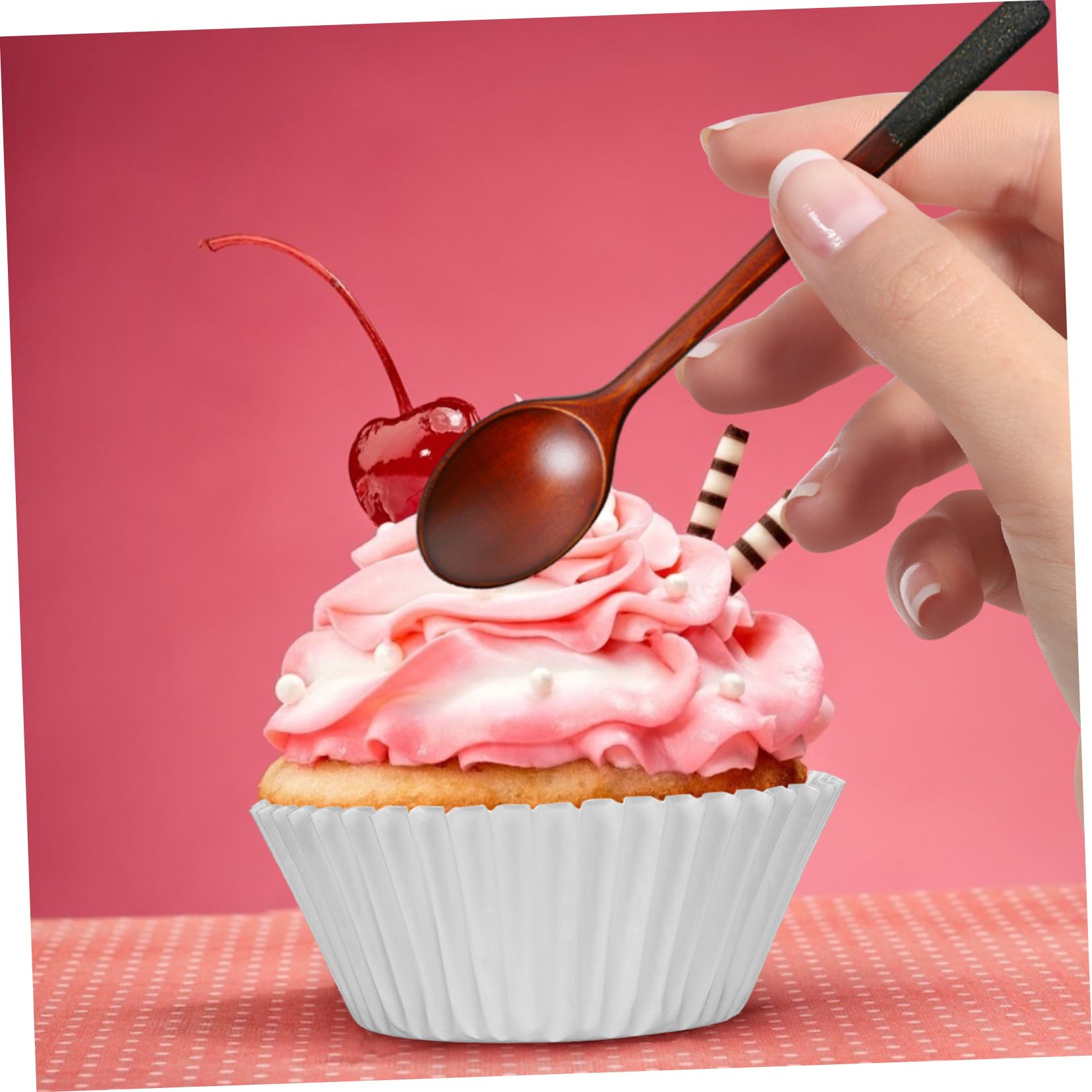 Cabilock 2500pièces Caissettes à Papier Résistantes à Huile Moules à Muffins Blancs Pour Pâtisserie Idéales Pour Événements Et Fêtes