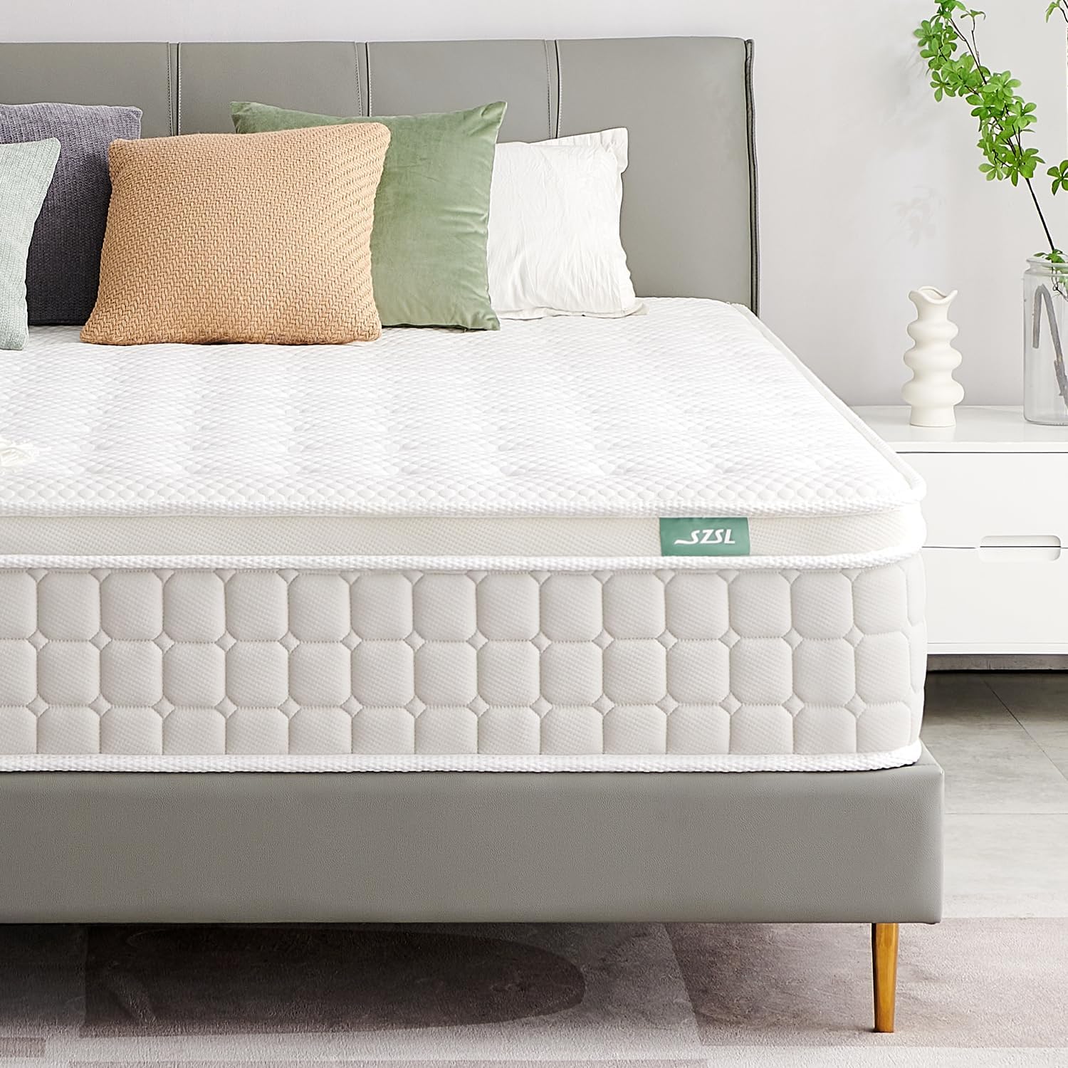 Sleep Factory Super Kingsize Memory Foam Sprung Mattress Luxurious Deep sleep-factory-super-kingsize-memory-foam-sprung-mattress-luxurious-deep