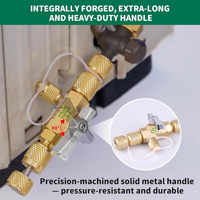 Herramienta de Extracción de Válvula Super Stars para HVAC - 1/4 y 5/16 pulgadas miniatura 3