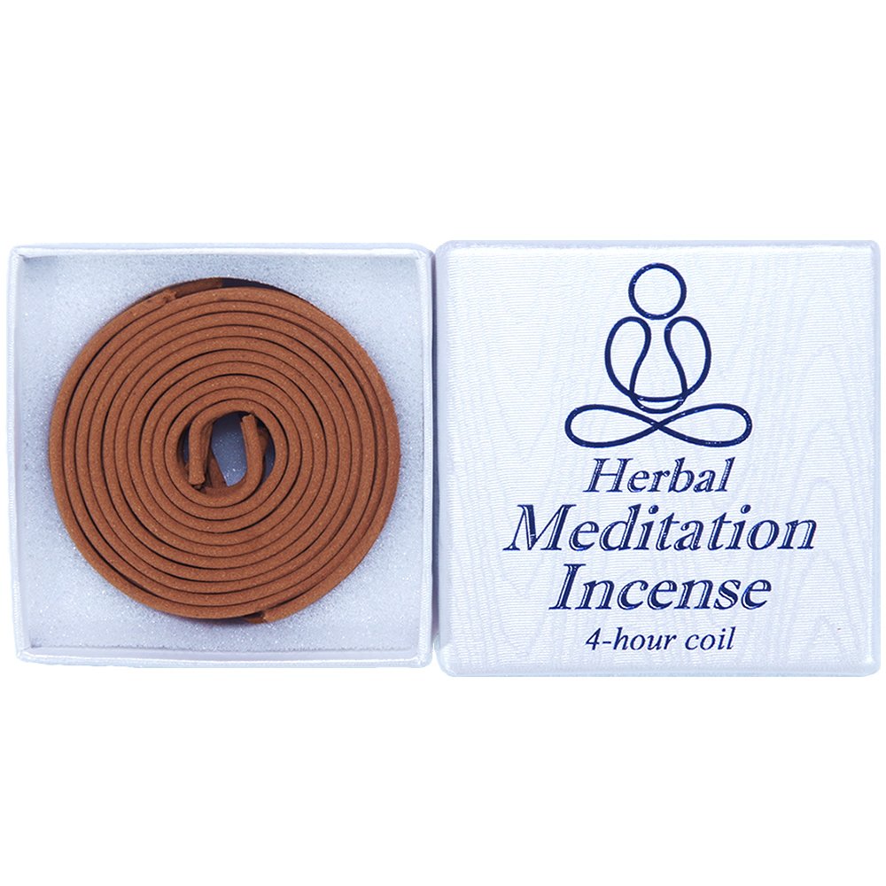 Bosen IncenseHerbal Meditation - 12 Pieces 4-Hour Coil - 100% Natural - B004T