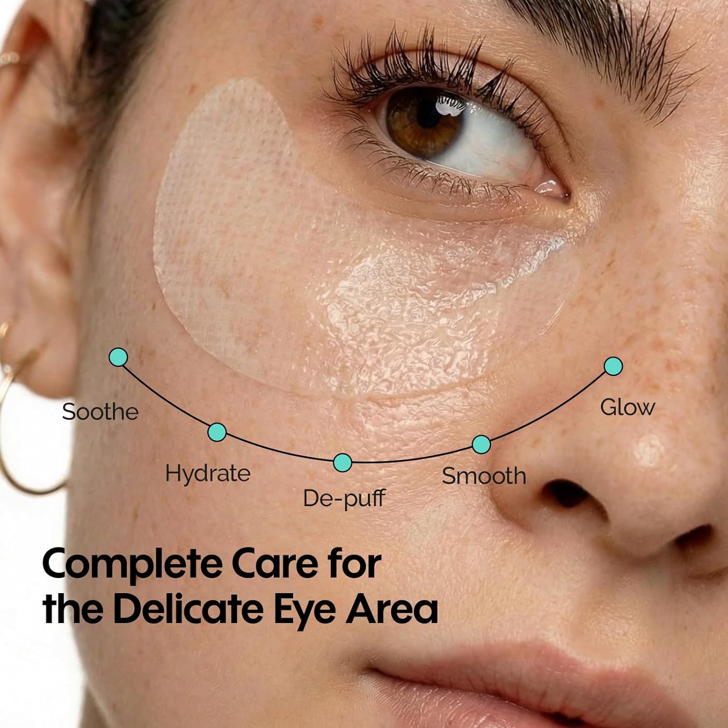 ZealSea Absorbmate Under Eye Patch - A Breakthrough Eye Cream & Serum Mate in Just 5–10 Mins to Boost Absorption, Instantly Prep Eye Area for Sensitivity Buffer — Made to Pair with Eye Care, 18pack x2